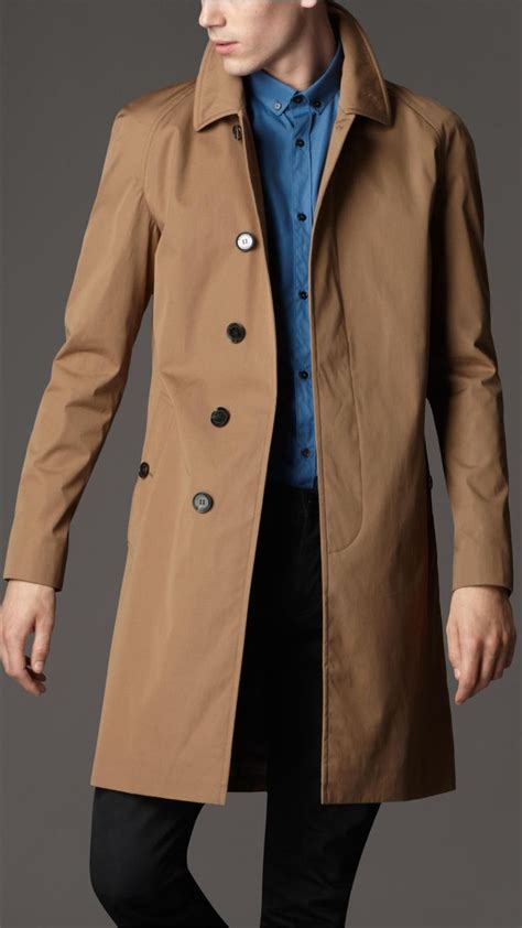 burberry rain coat blue|Burberry men's rain coats.